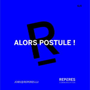 Repères recrute, alors postule!