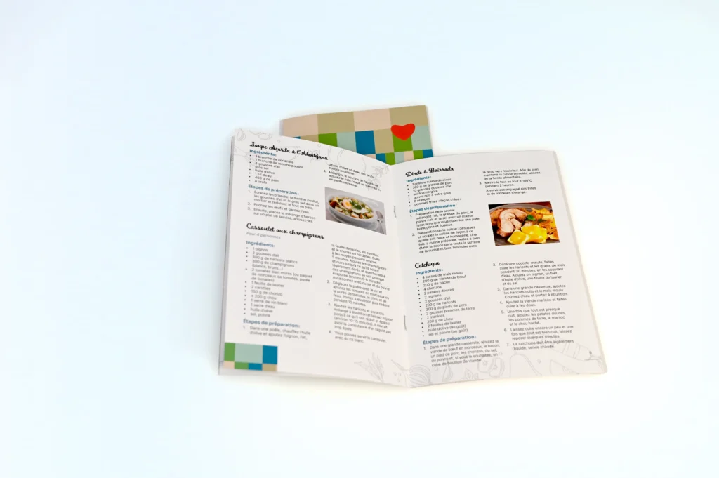 Page intérieure livre recettes Event N. Folschette