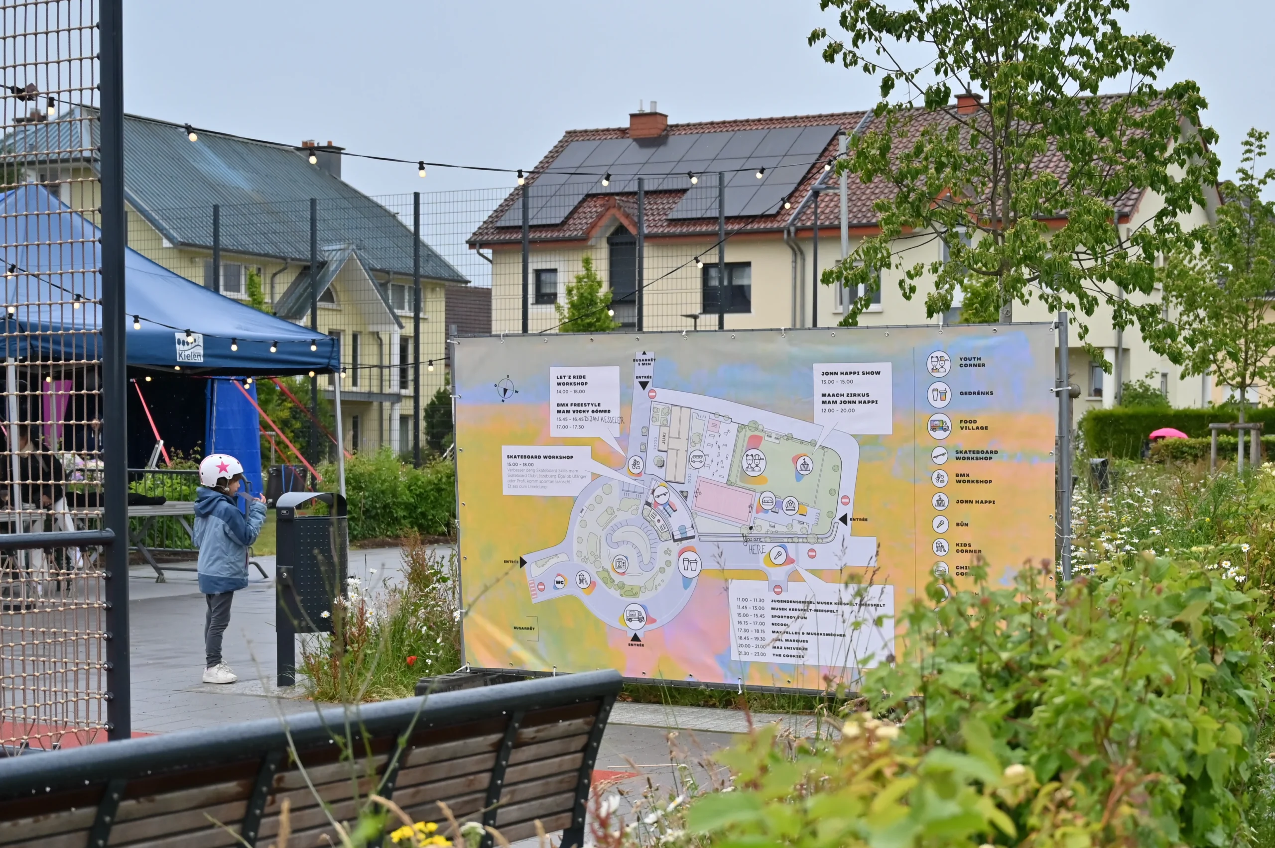 Reperes_Bache/Programme et plan du Springfield Festival
